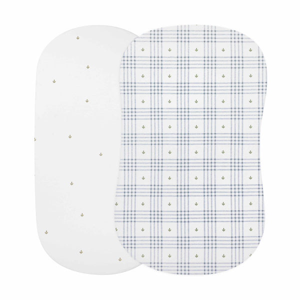 Ely's & Co. Waterproof Bassinet Sheet - 2 Pack