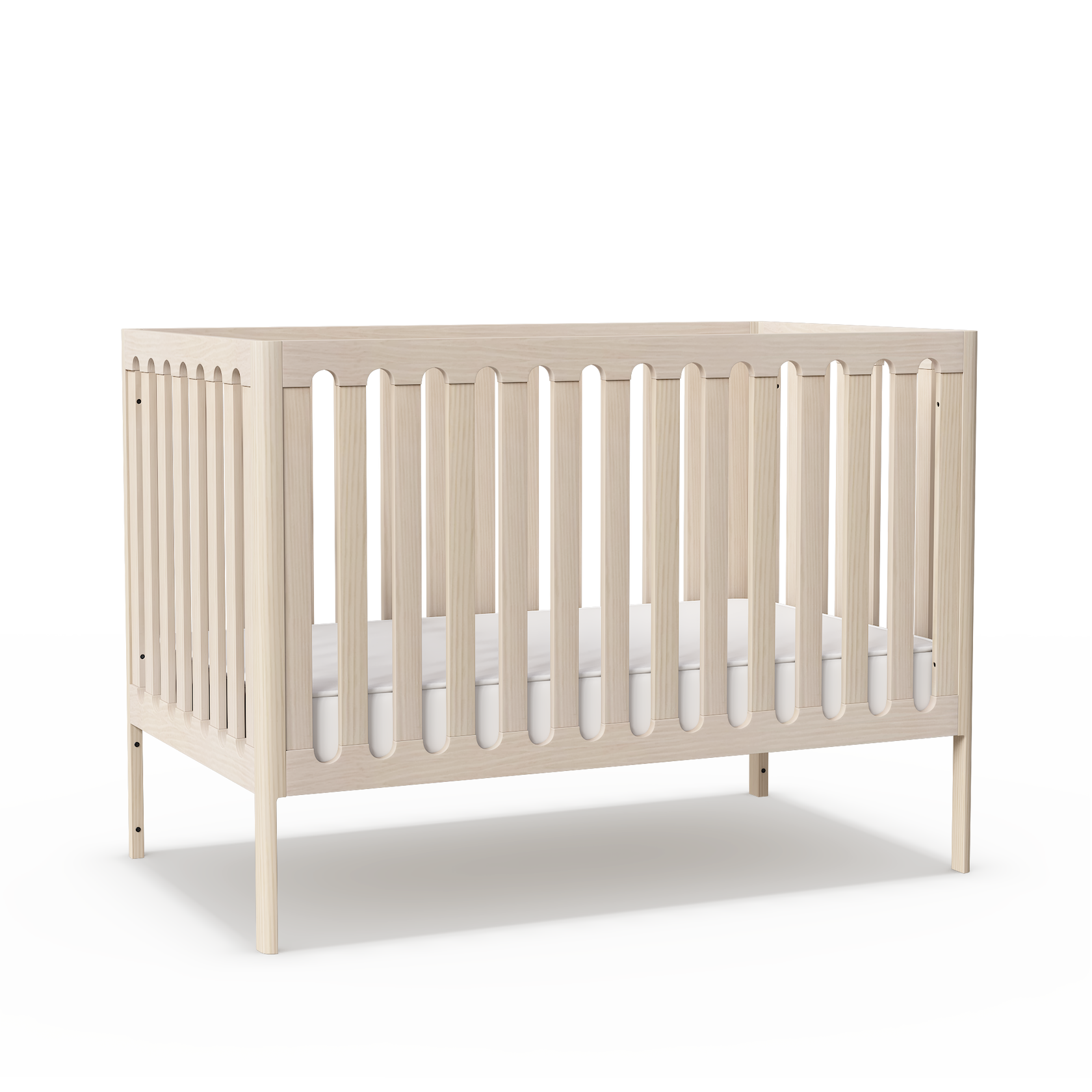 HushCrib Lulla & Lully 3-in-1 Convertible Crib