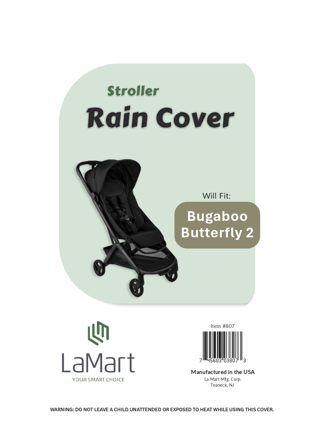 La Mart Bugaboo Butterfly Rain Cover
