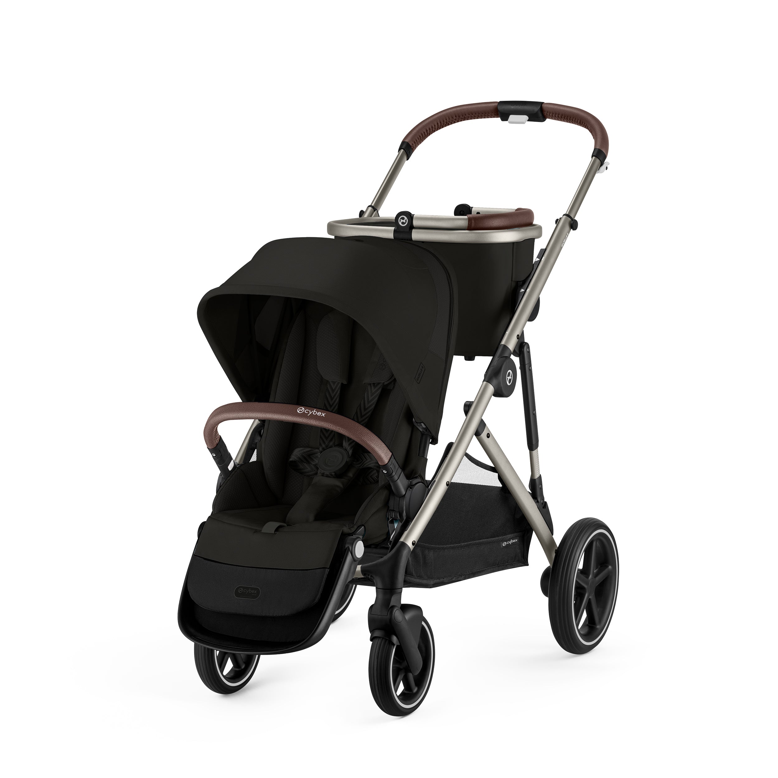 Cybex Gazelle S Stroller Moon Black/Black Frame
