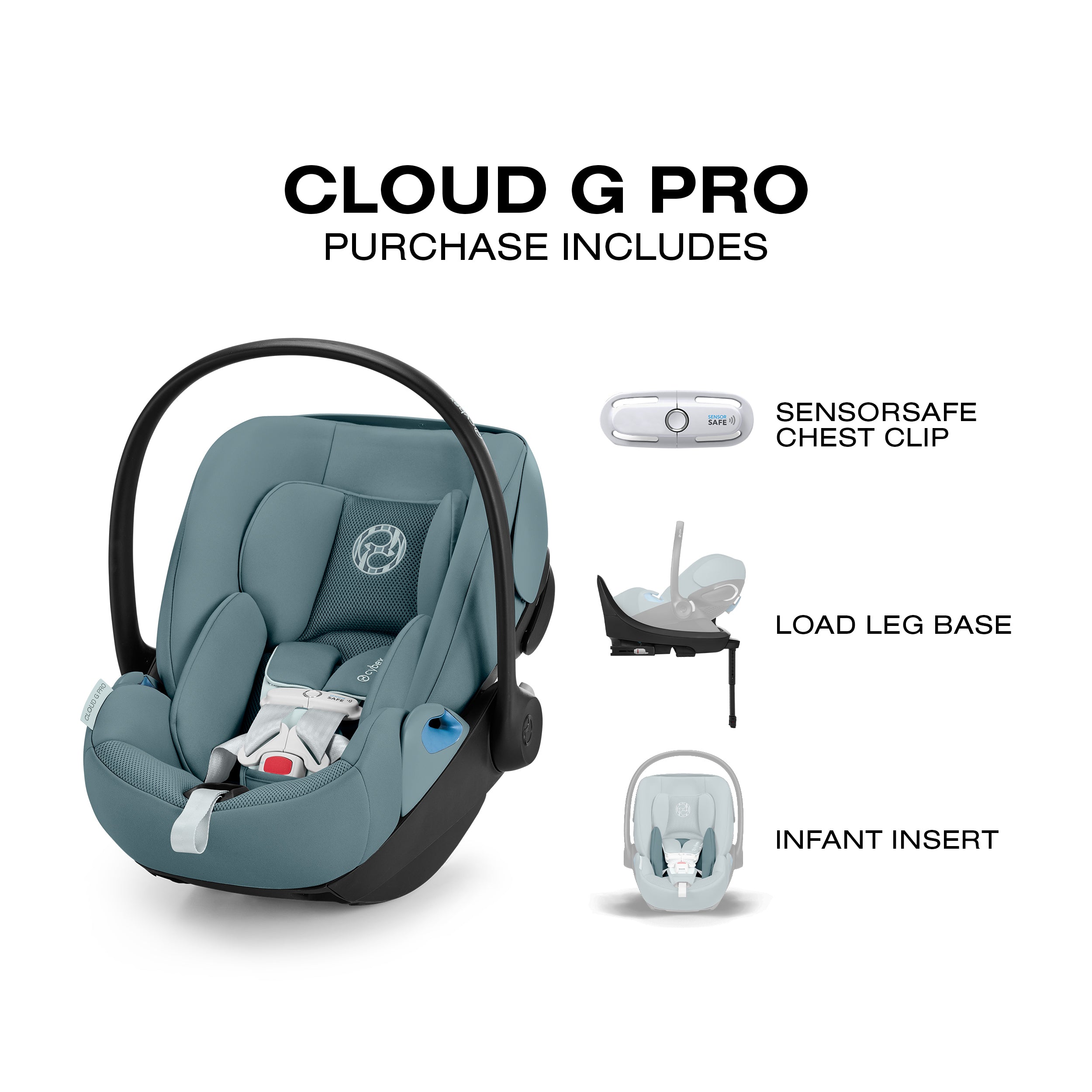 Cybex Cloud G Pro Comfort Extend Infant Car Seat