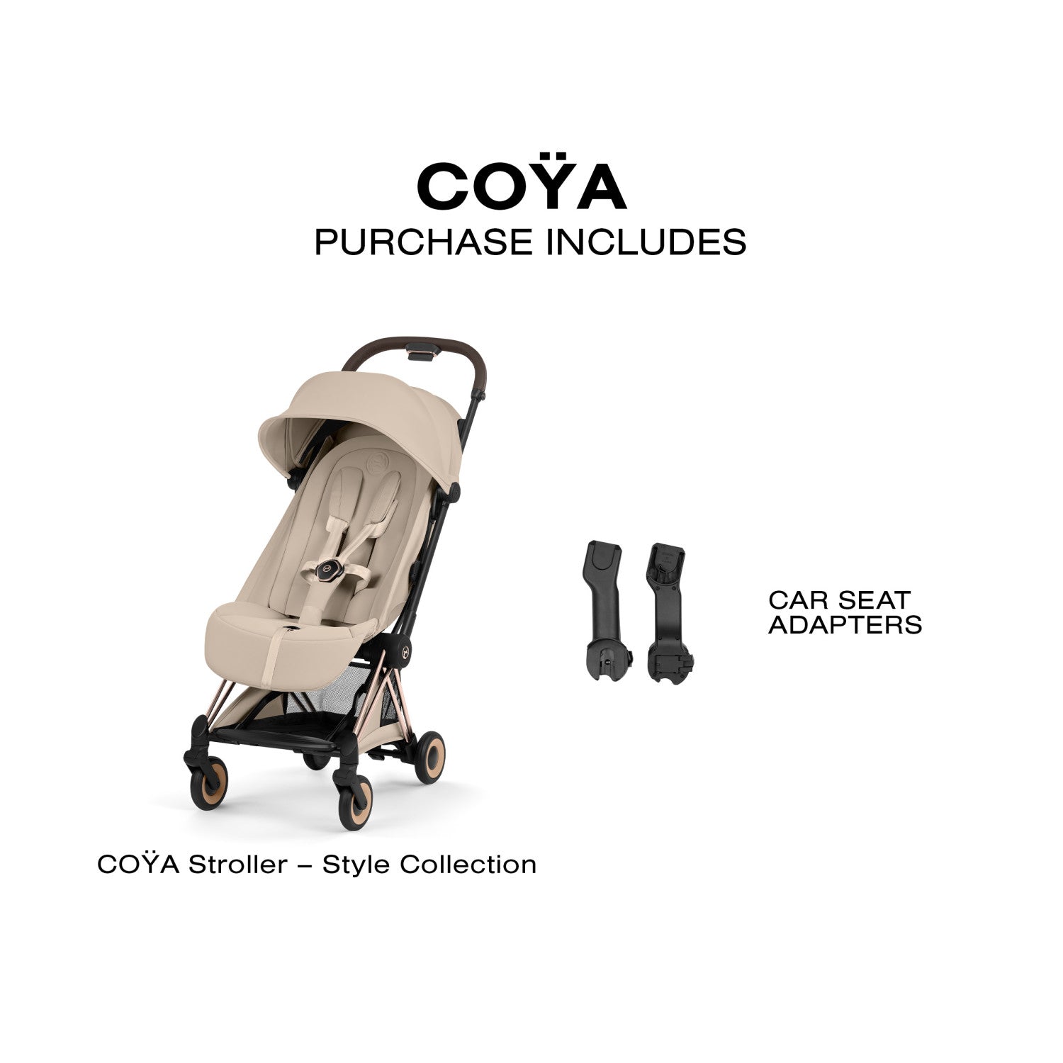 Cybex Platinum COŸA Compact Stroller - Style Collection