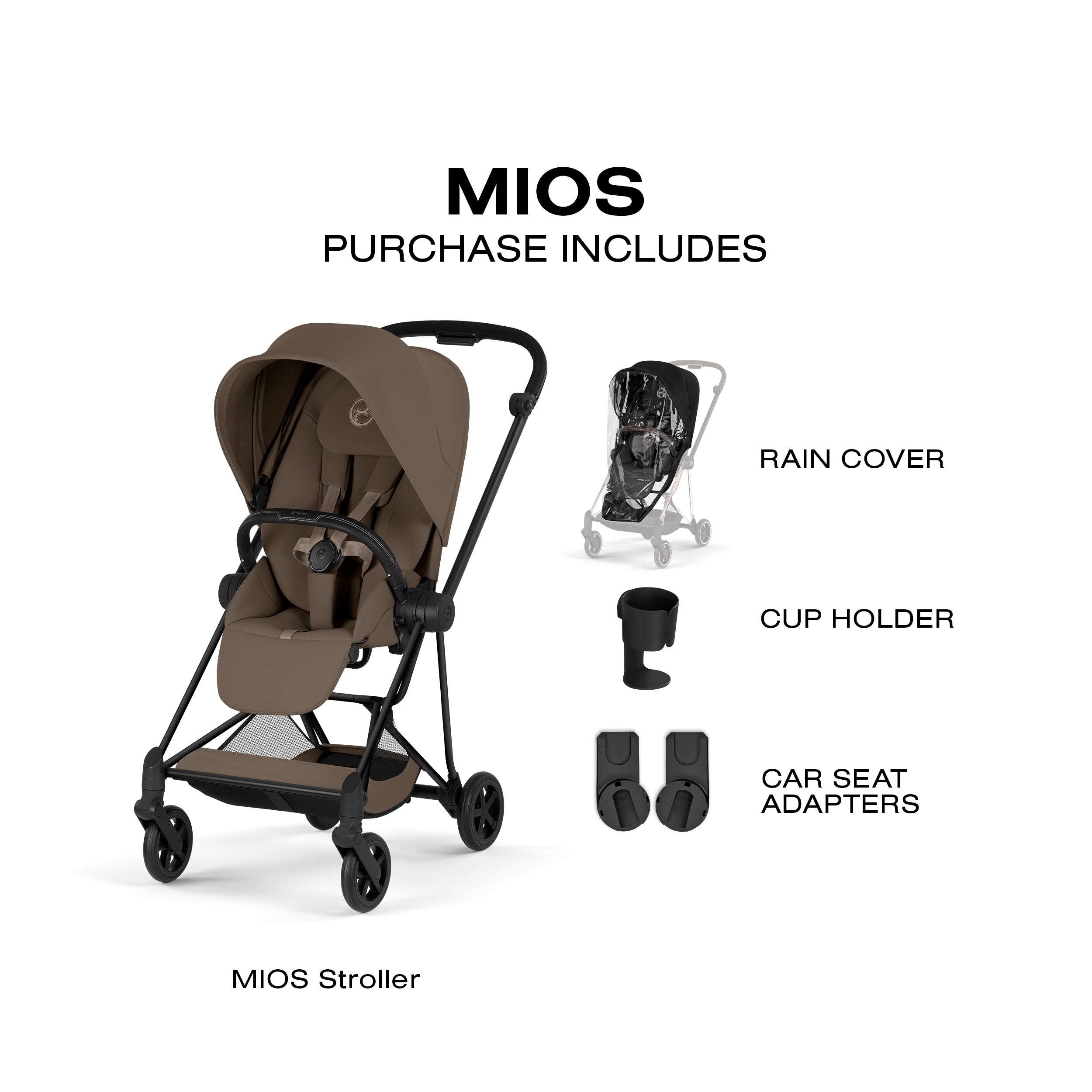 Cybex Platinum Mios 4 Complete Stroller