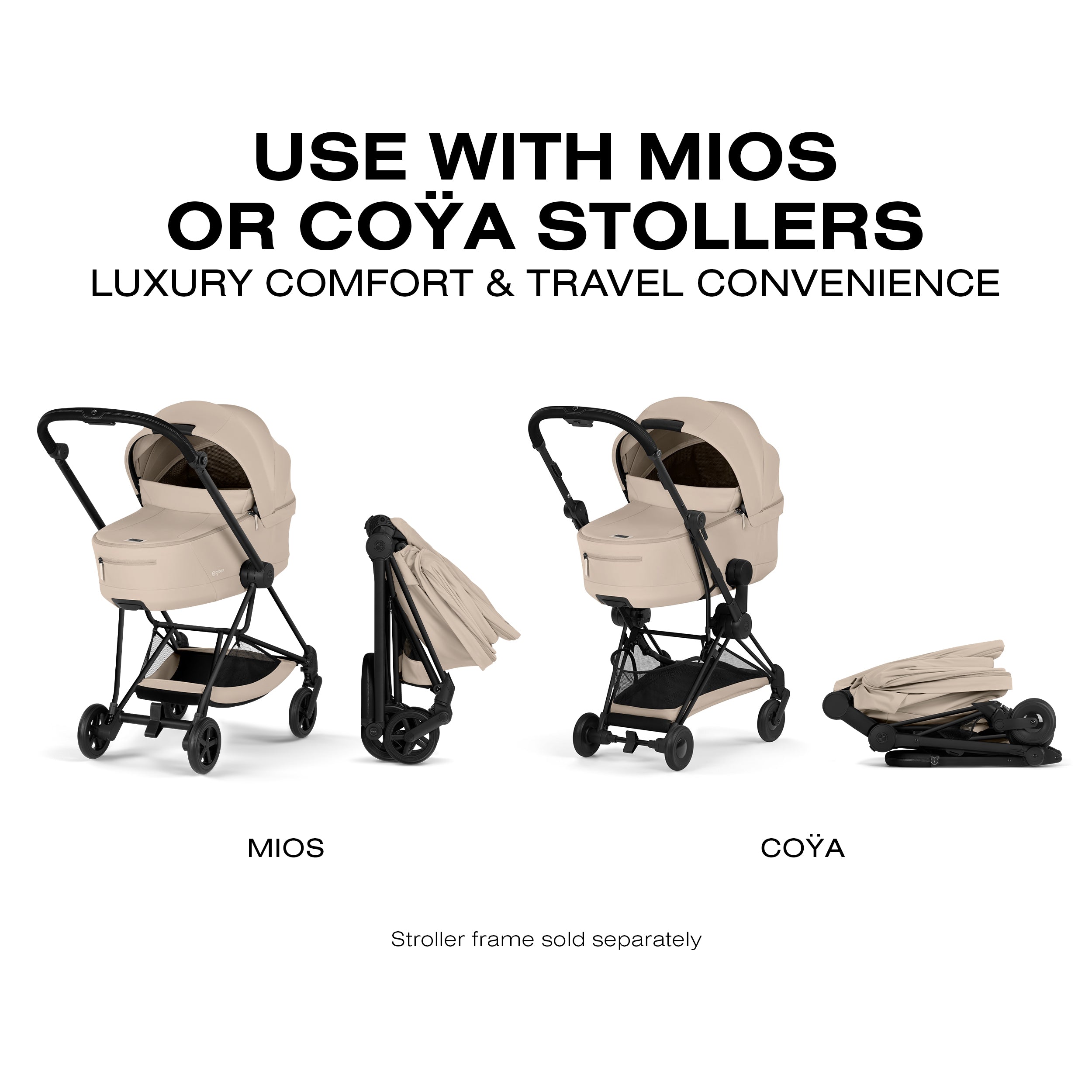 Cybex Mios/ Coya Fold Lux Carry Cot
