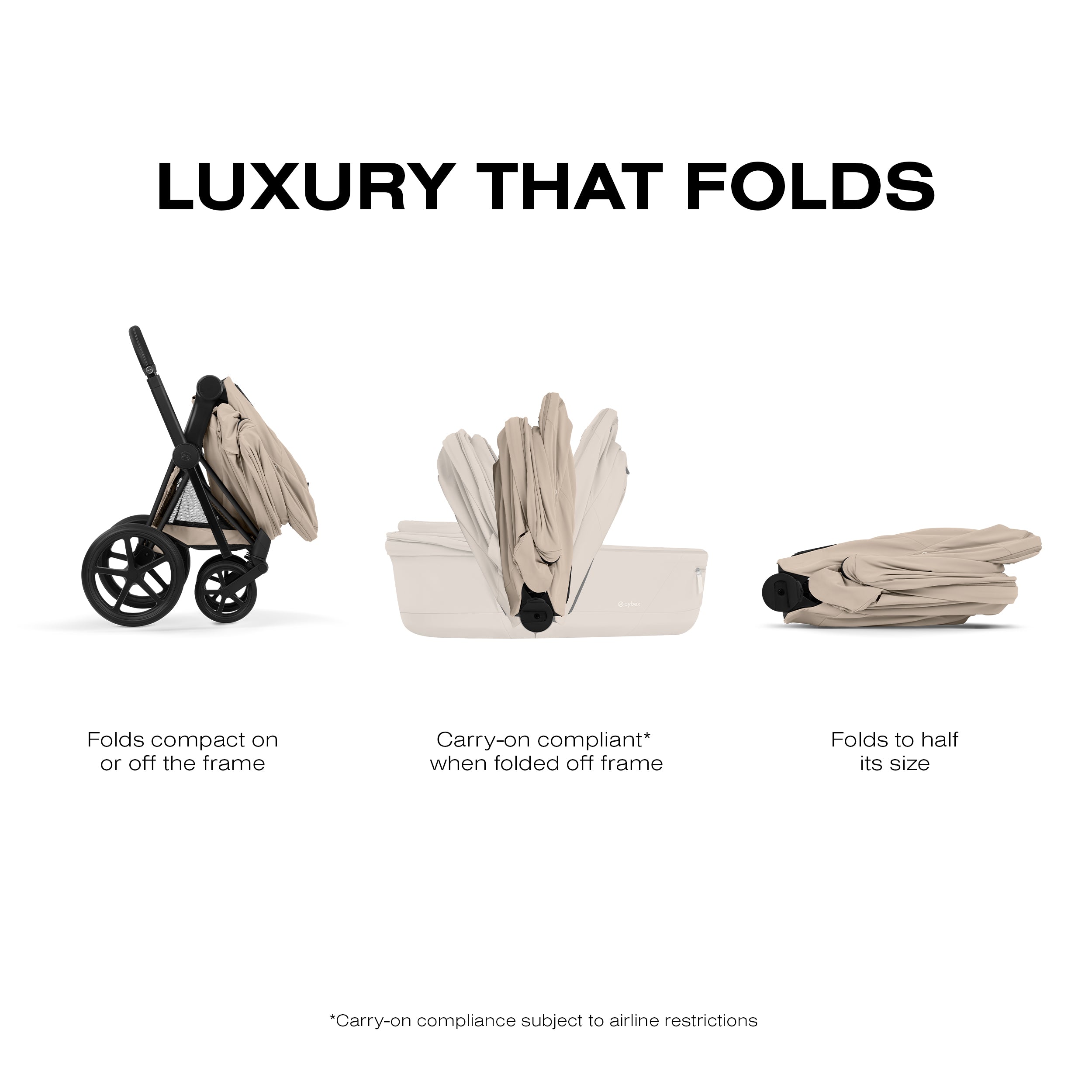 Cybex Priam/ e-Priam Fold Lux Carry Cot