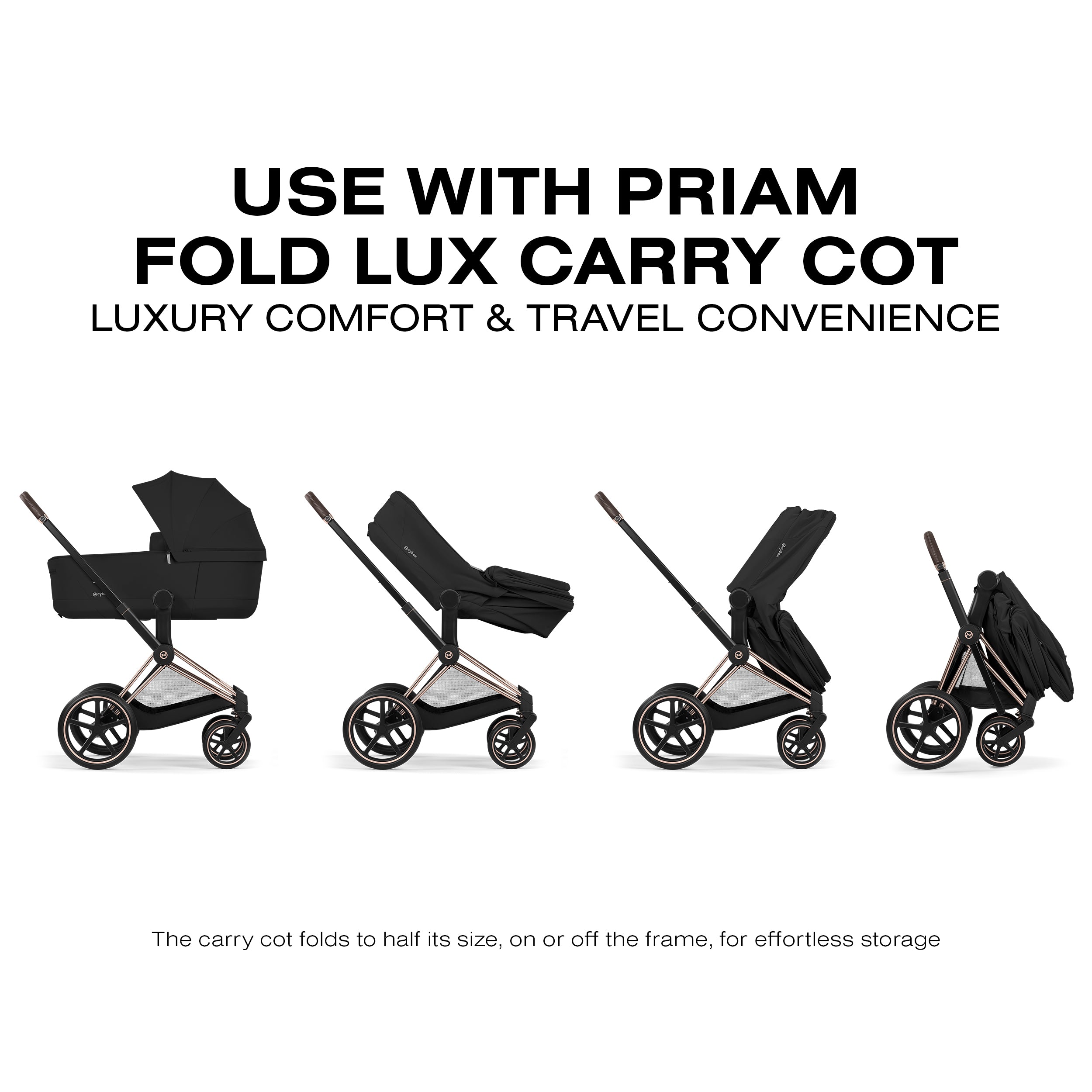 Cybex Platinum e-Priam 3 Complete Stroller