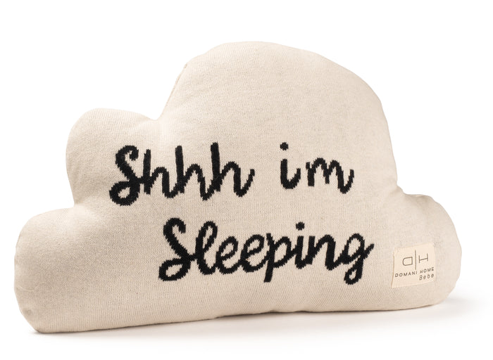 Domani Home Shh I’m Sleeping Pillow