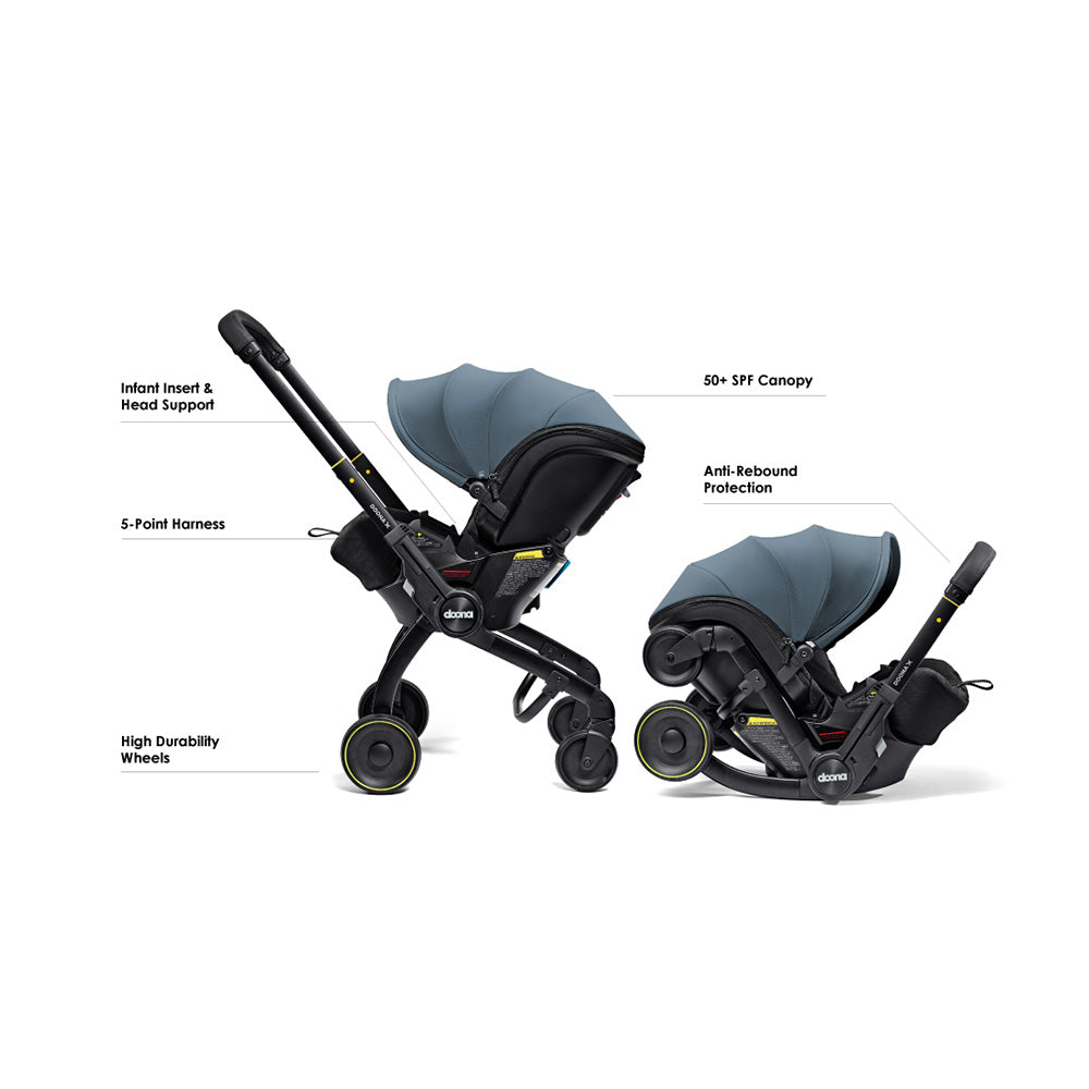 Doona X Infant Car Seat Stroller & Latch Base