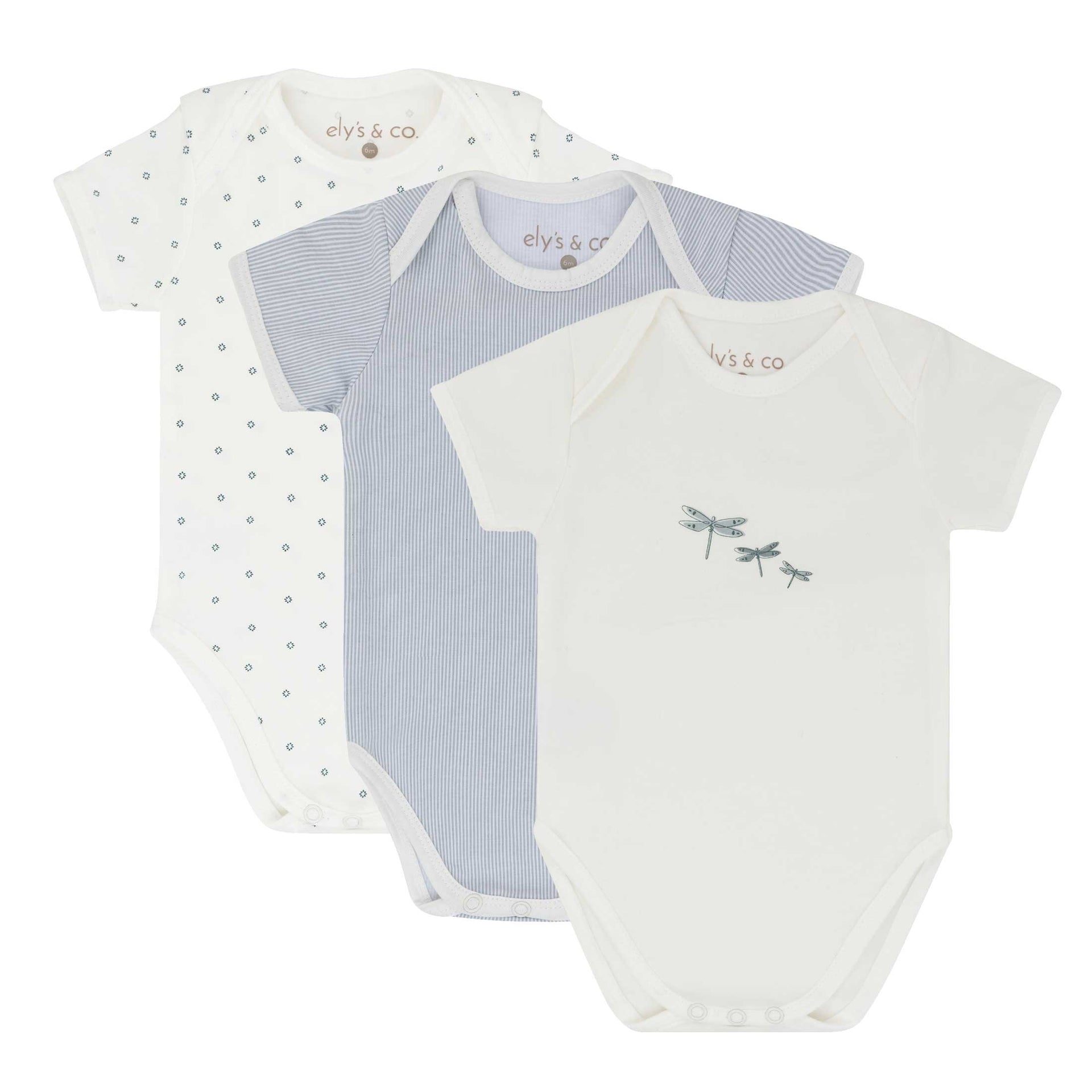 Ely's & Co. Jersey Cotton Undershirts - 3 Pack