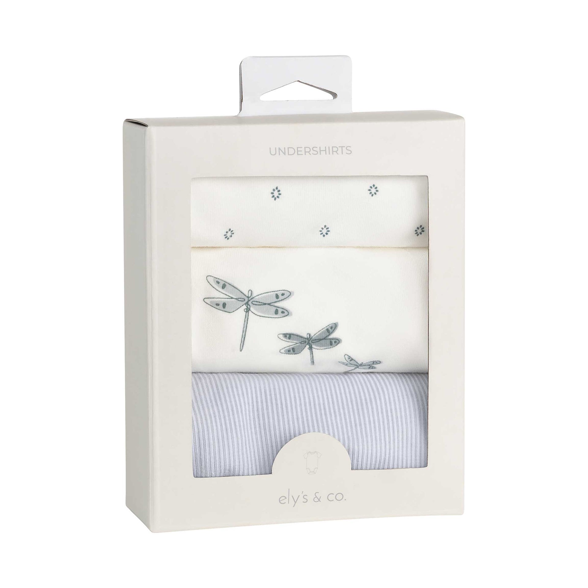 Ely's & Co. Jersey Cotton Undershirts - 3 Pack