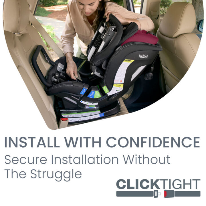 Britax Poplar S Convertible 2-in-1 Car Seat with ClickTight