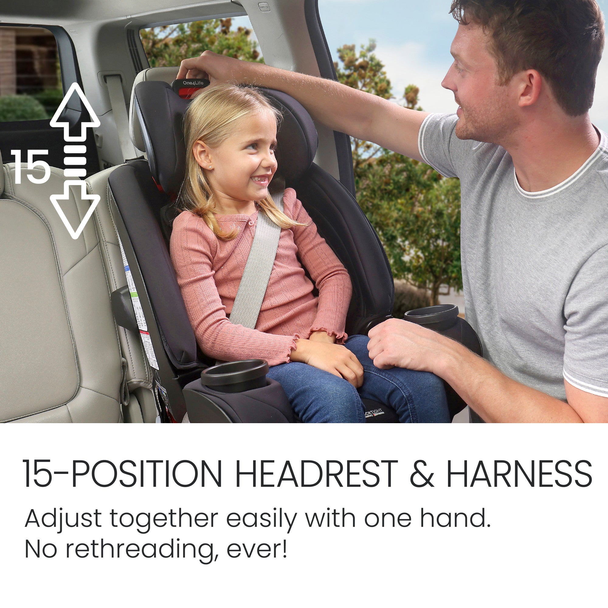 Britax One4Life All-in-One Car Seat with ClickTight Installation + SafeWash Fabrics