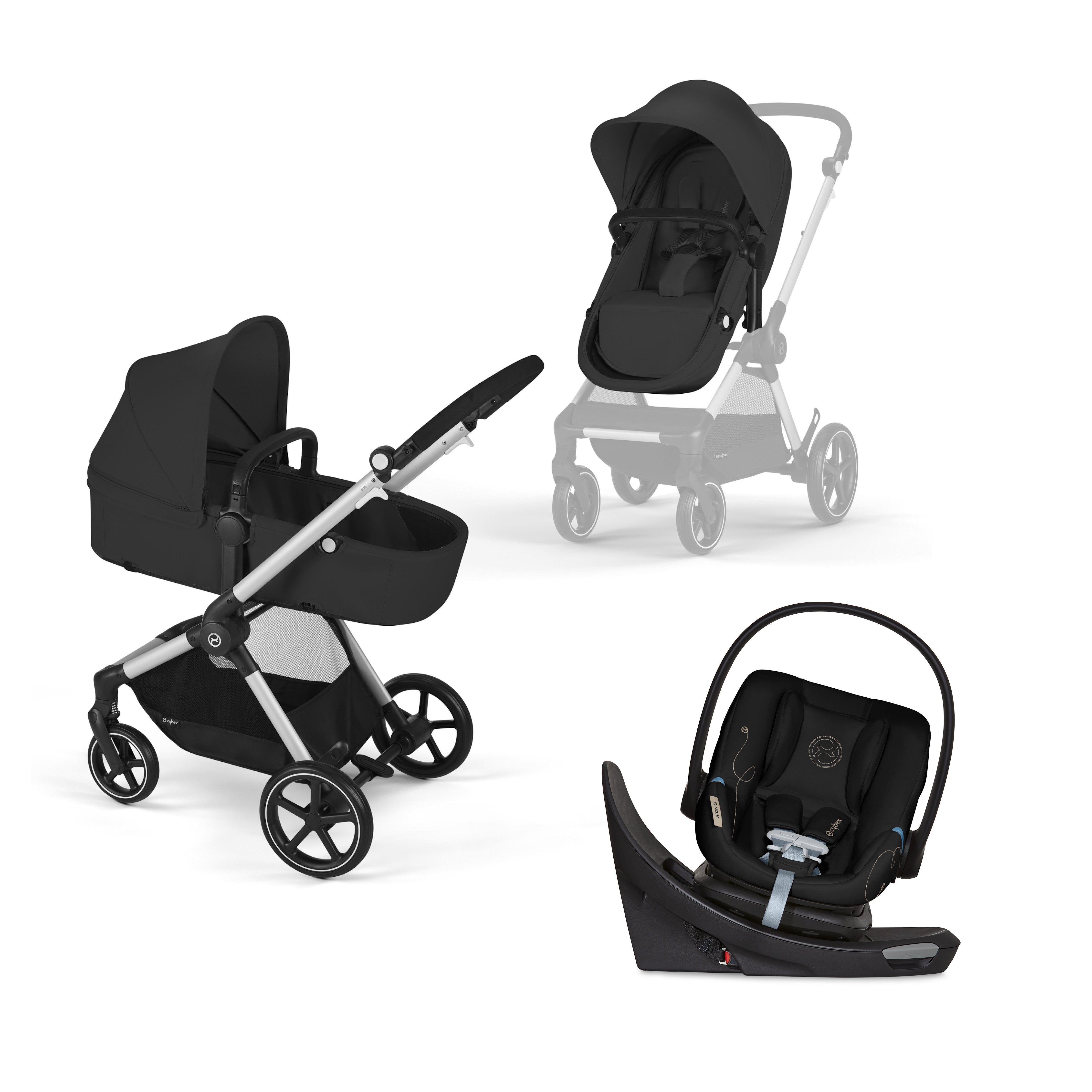 Swivel car seat travel system best sale