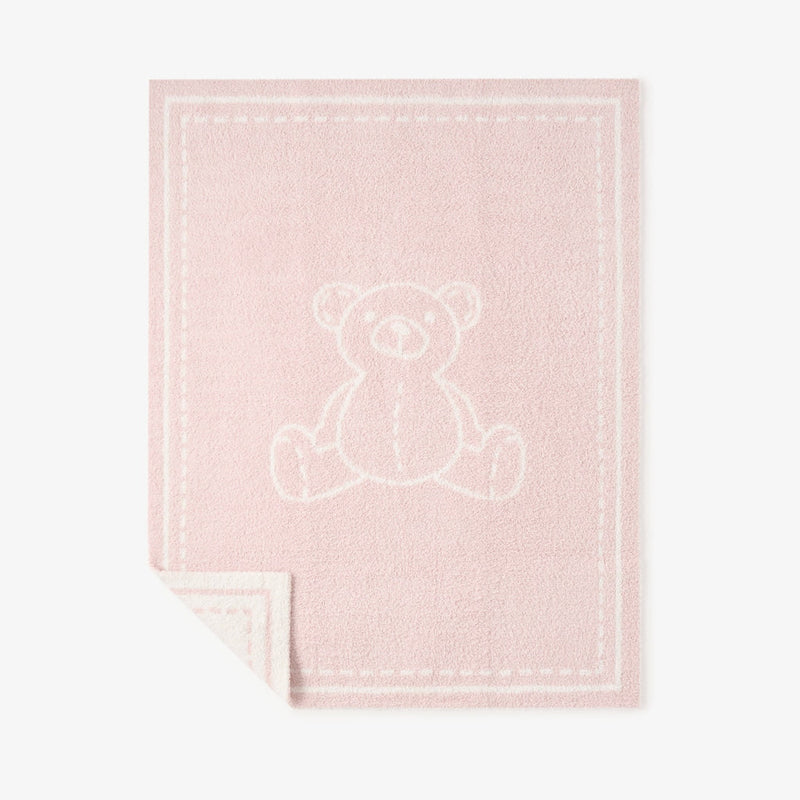 Elegant Baby Chenille Knit Baby Blanket