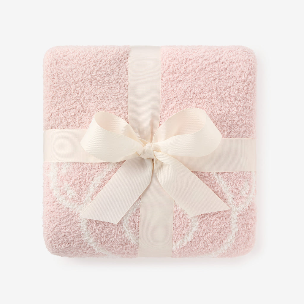 Elegant Baby Chenille Knit Baby Blanket