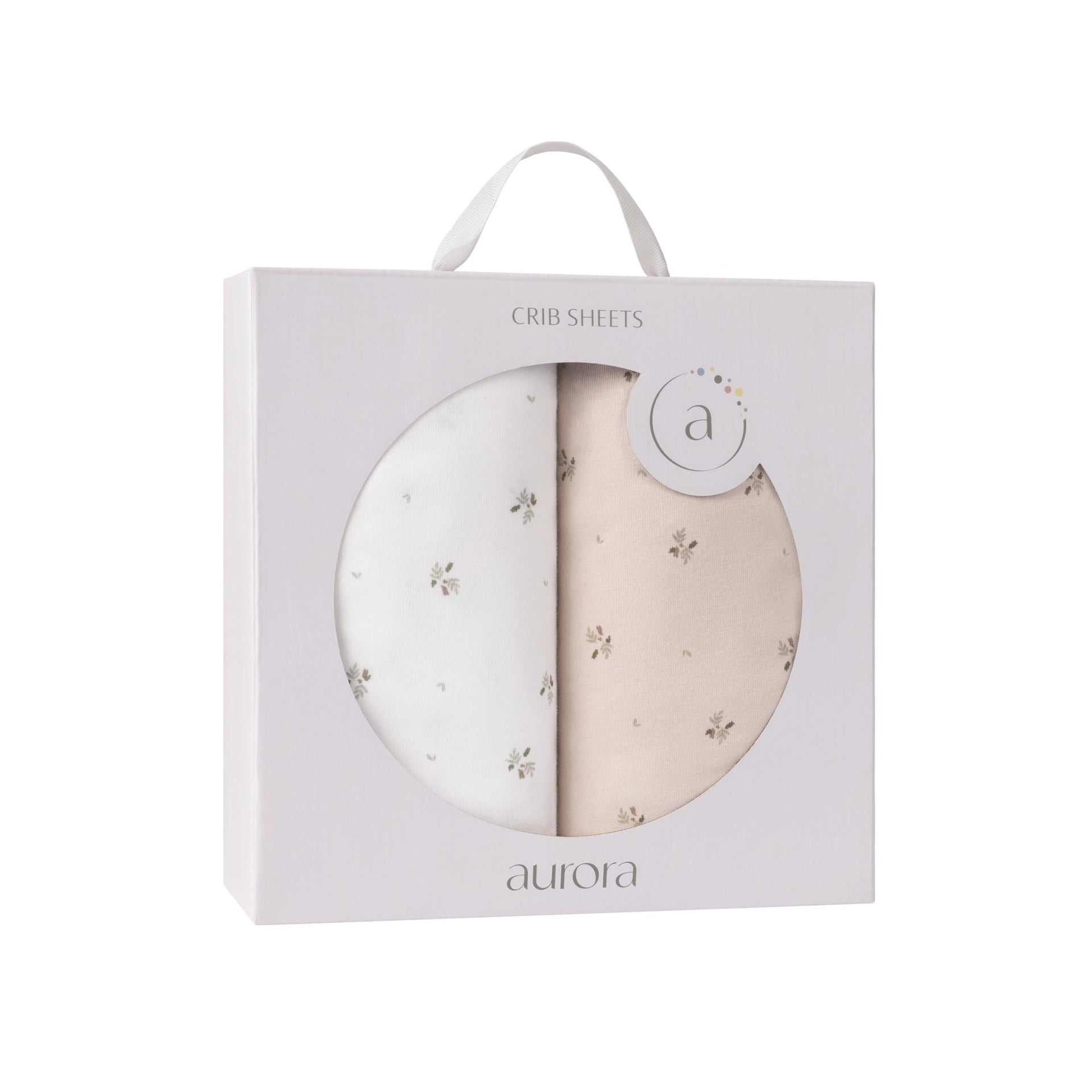 Aurora Classics Cotton Crib Sheet - 2 Pack