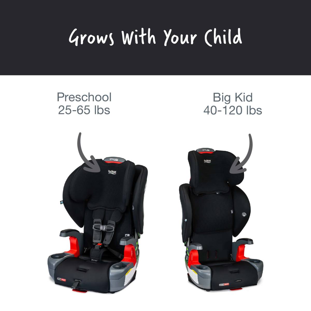 britax clicktight booster installation Britax Grow With You Clicktight Harness-to-Booster Seat
