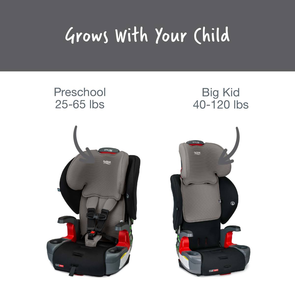 britax pinnacle vs grow with you Britax Grow With You Clicktight Harness-to-Booster Seat