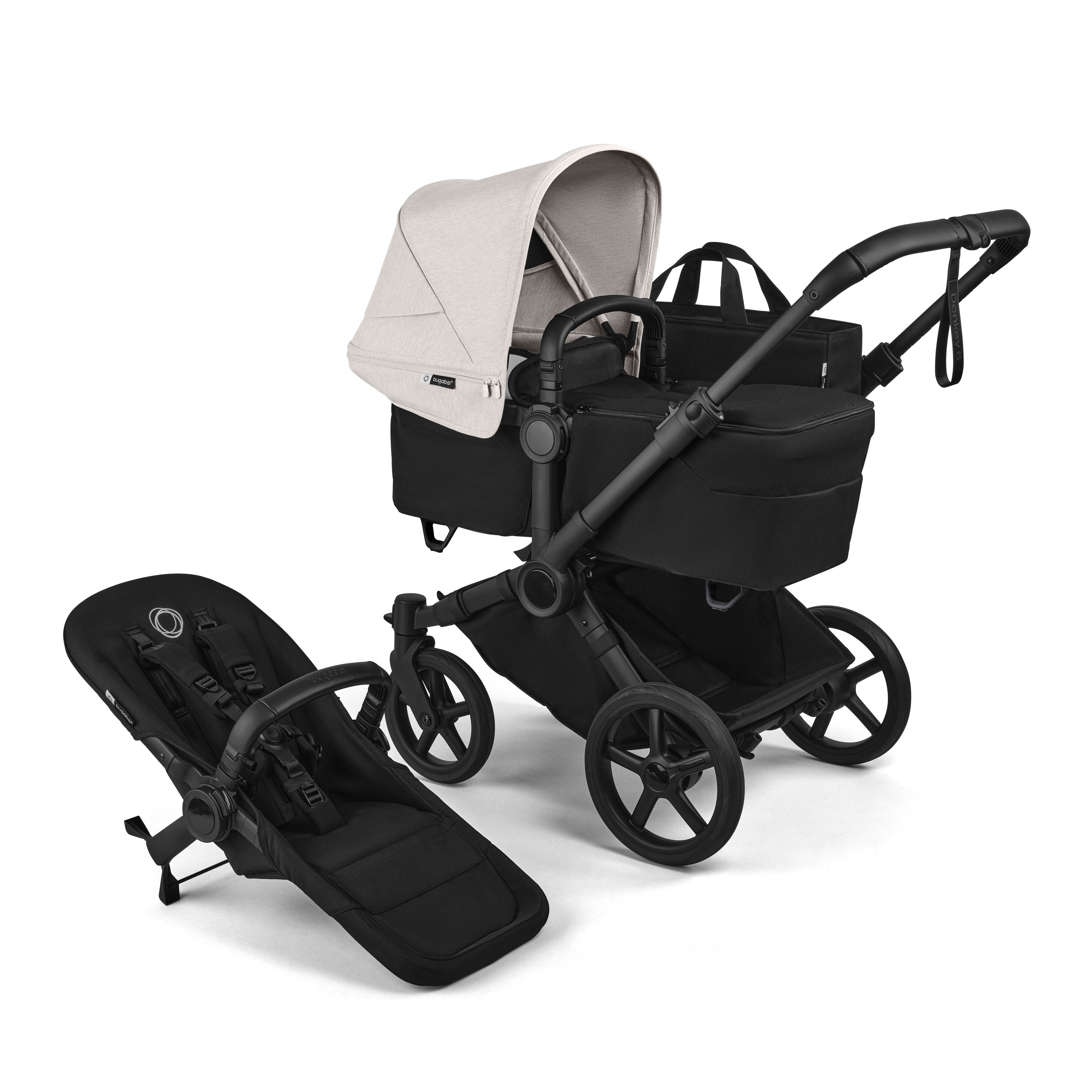 Bugaboo Donkey 6 Duo Stroller - Complete Set (2 Seats and 1 Bassinet)
