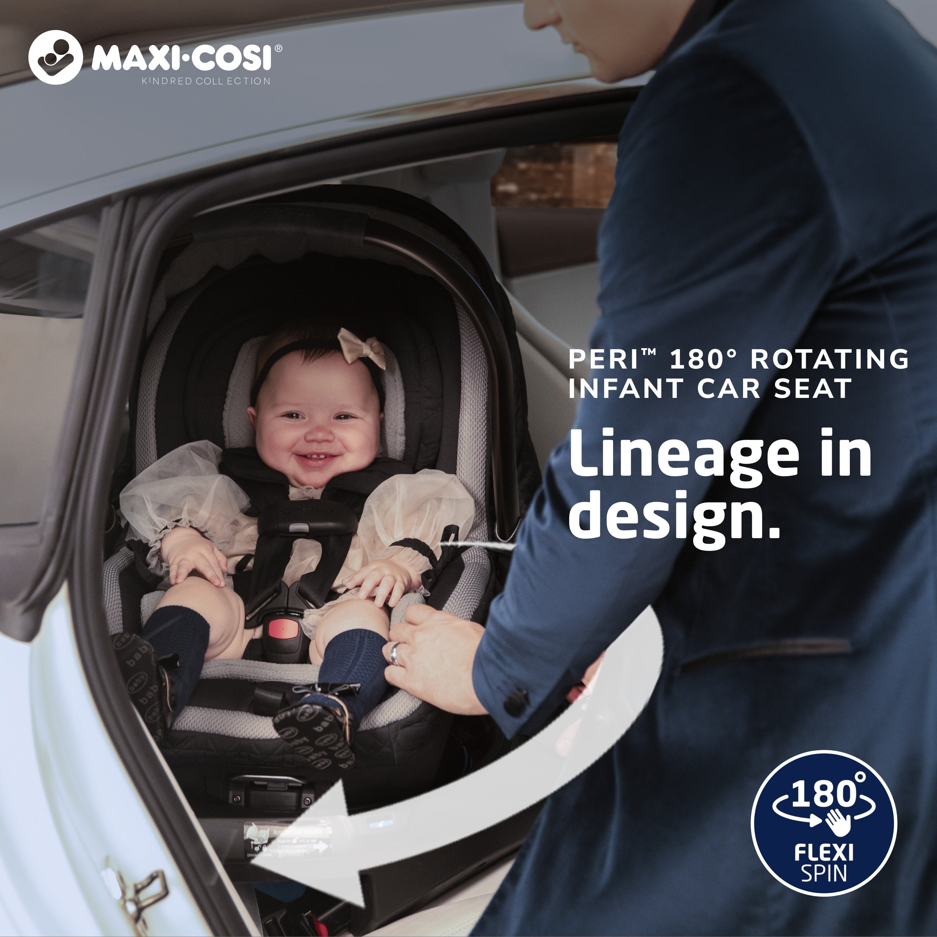 maxi cosi flexi spin Maxi-Cosi Kindred Peri 180° Rotating Infant Car Seat