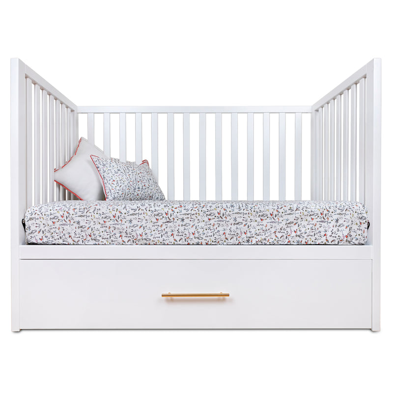 HushCrib 3-in1 Convertible Crib With Trundle