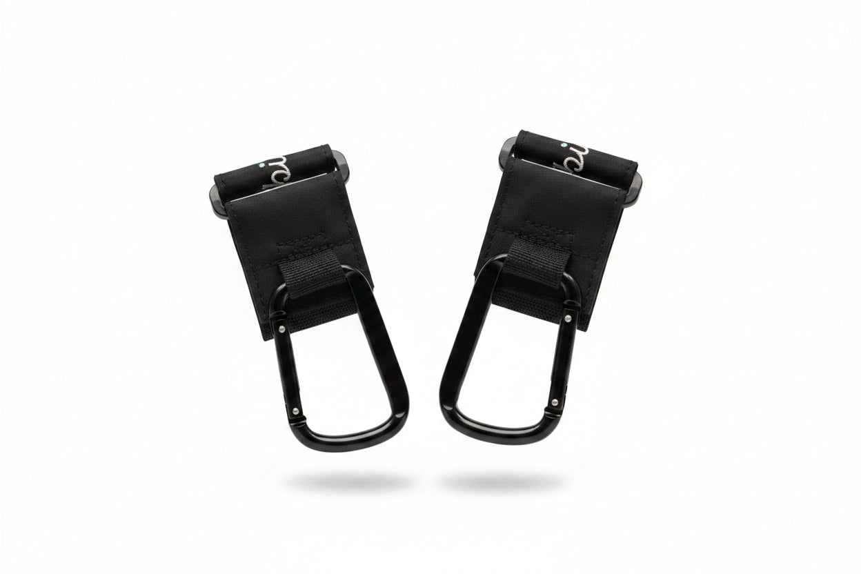 Stroller Hooks Sturdy Buggy Clips 2-Pack