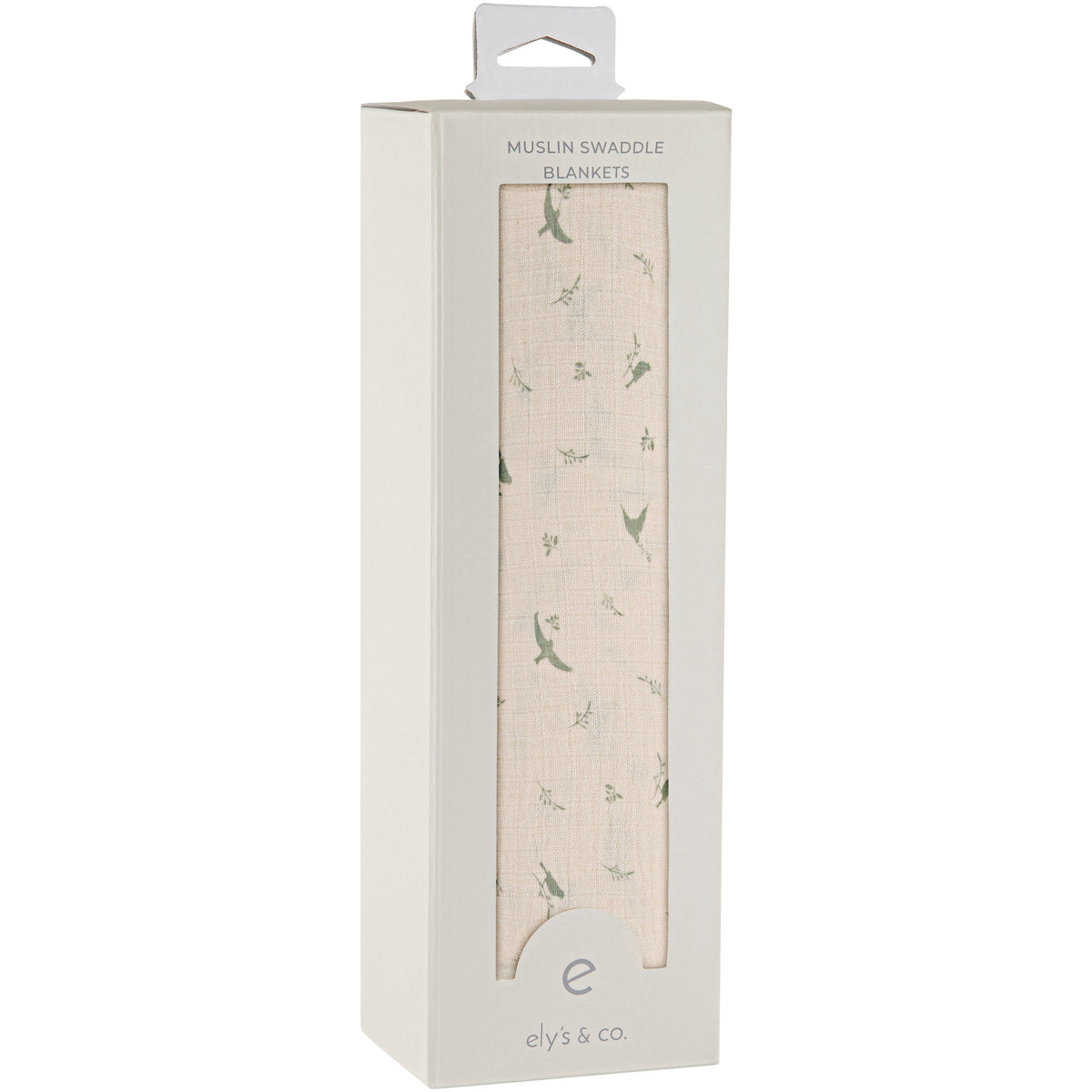 Ely's & Co. Cotton Muslin Swaddle Blanket