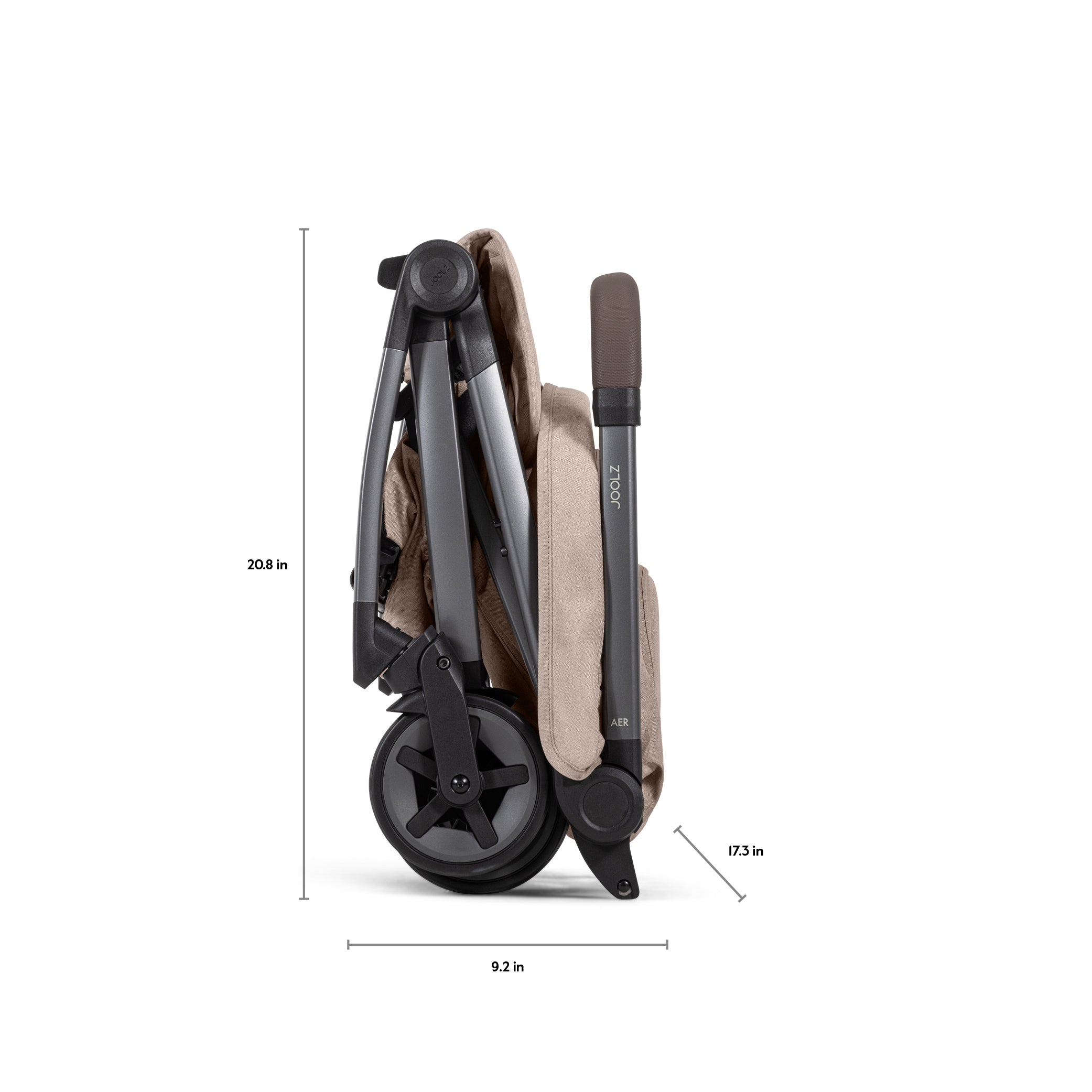 Joolz Aer2 Lightweight Compact Travel Stroller