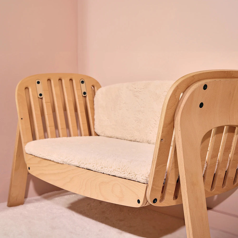 Charlie Crane KODO Bench Fur Cushion