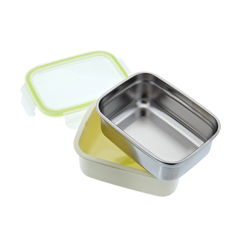 Innobaby Keepin' Fresh Stainless Steel Divided Bento Snack Box