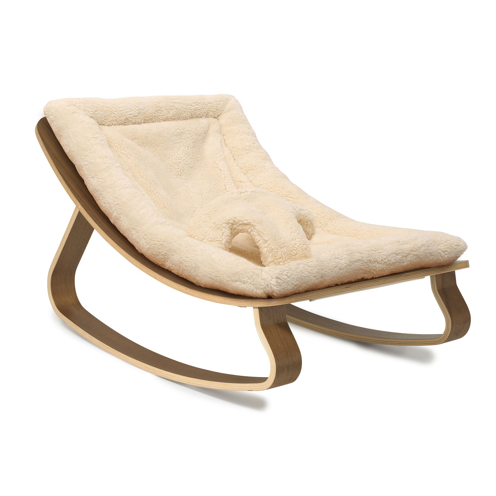LEVO baby rocker 濃いめのベージュ Charlie Crane Levo Rocker