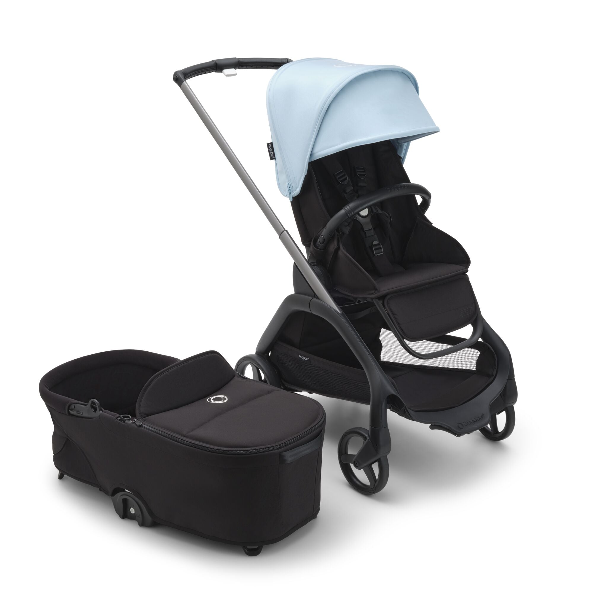 bugaboo dragonfly blue Bugaboo Dragonfly Complete Stroller With Bassinet