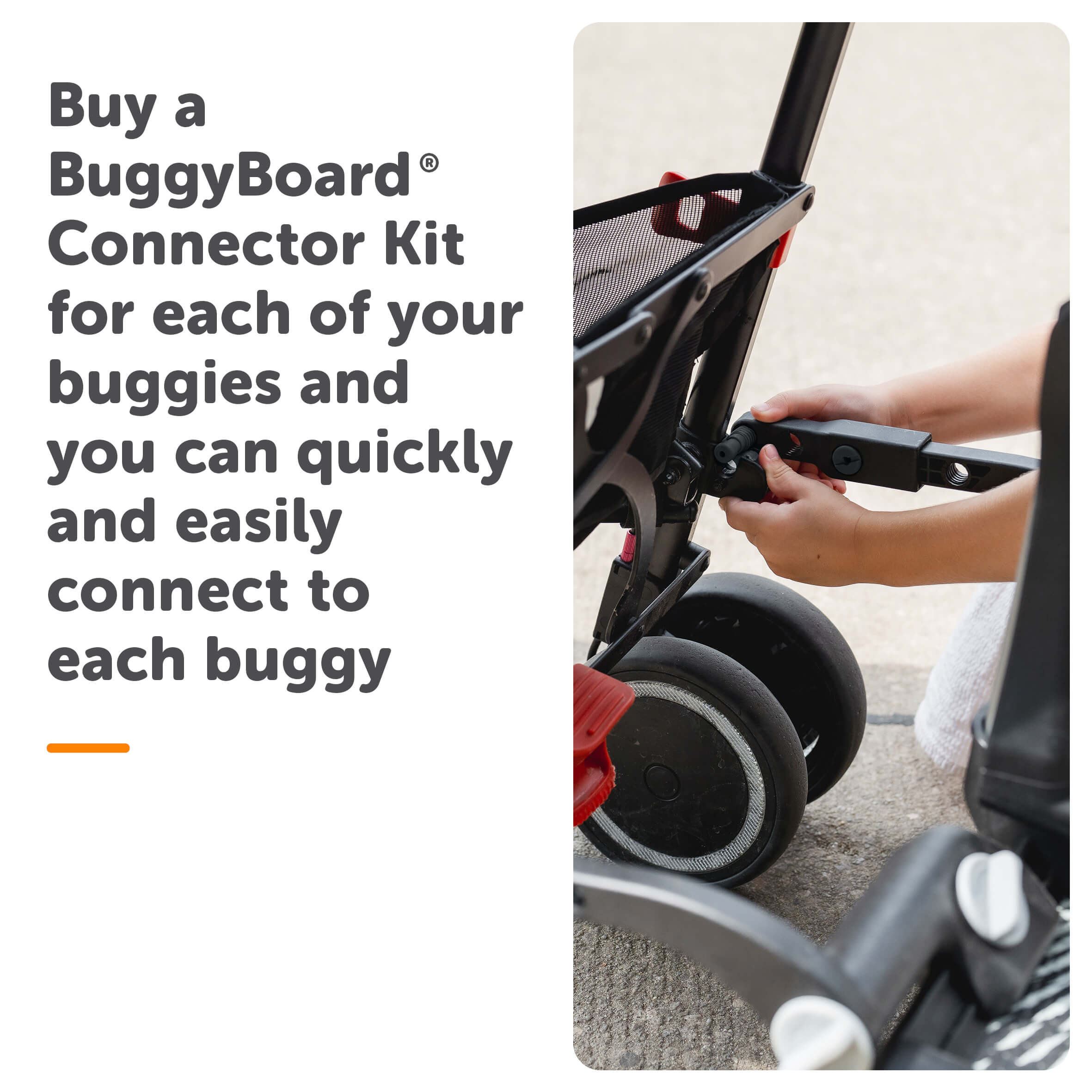 Lascal BuggyBoard Universal Connector Kit