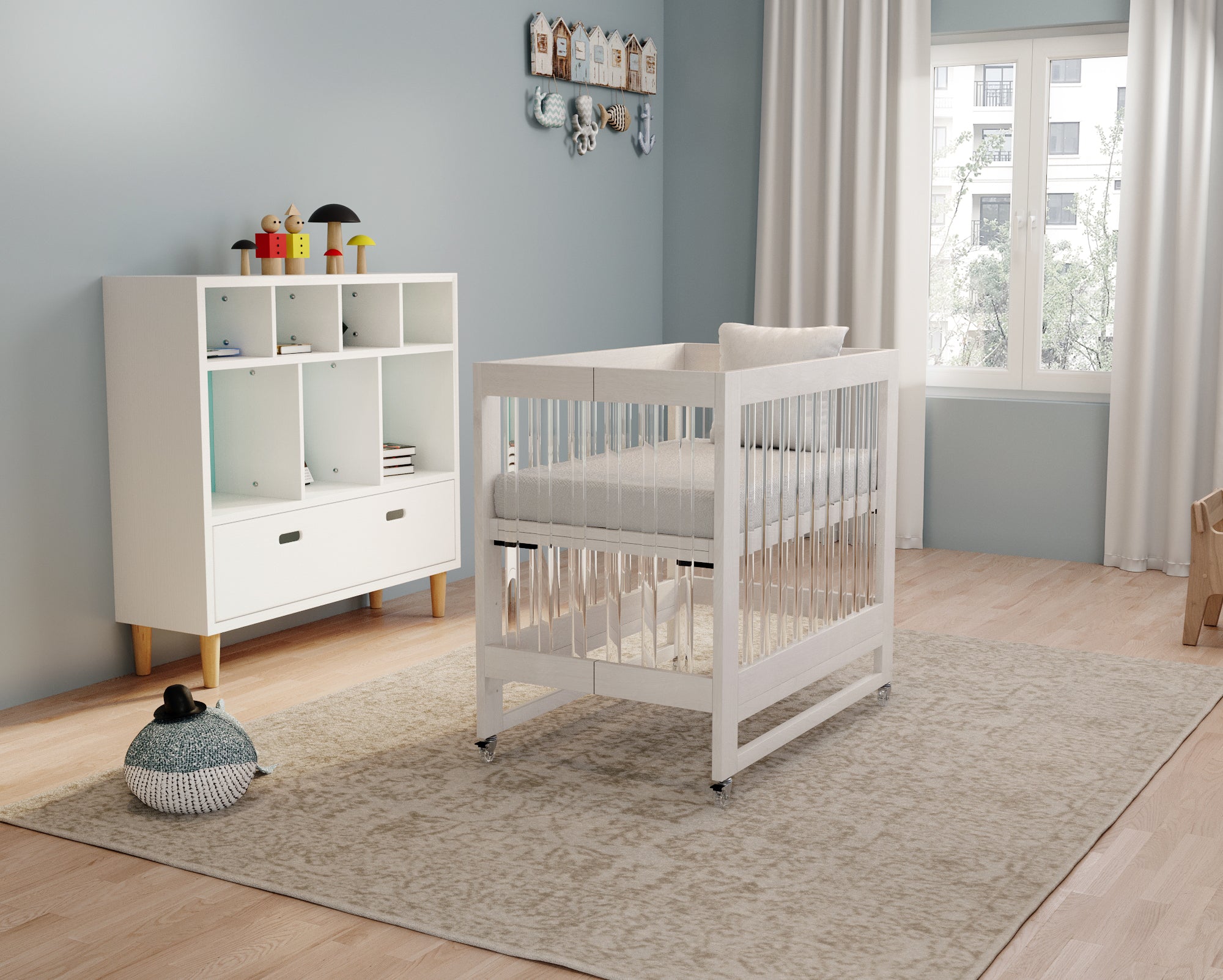 Melo Caress Mini Portable Crib 2.0
