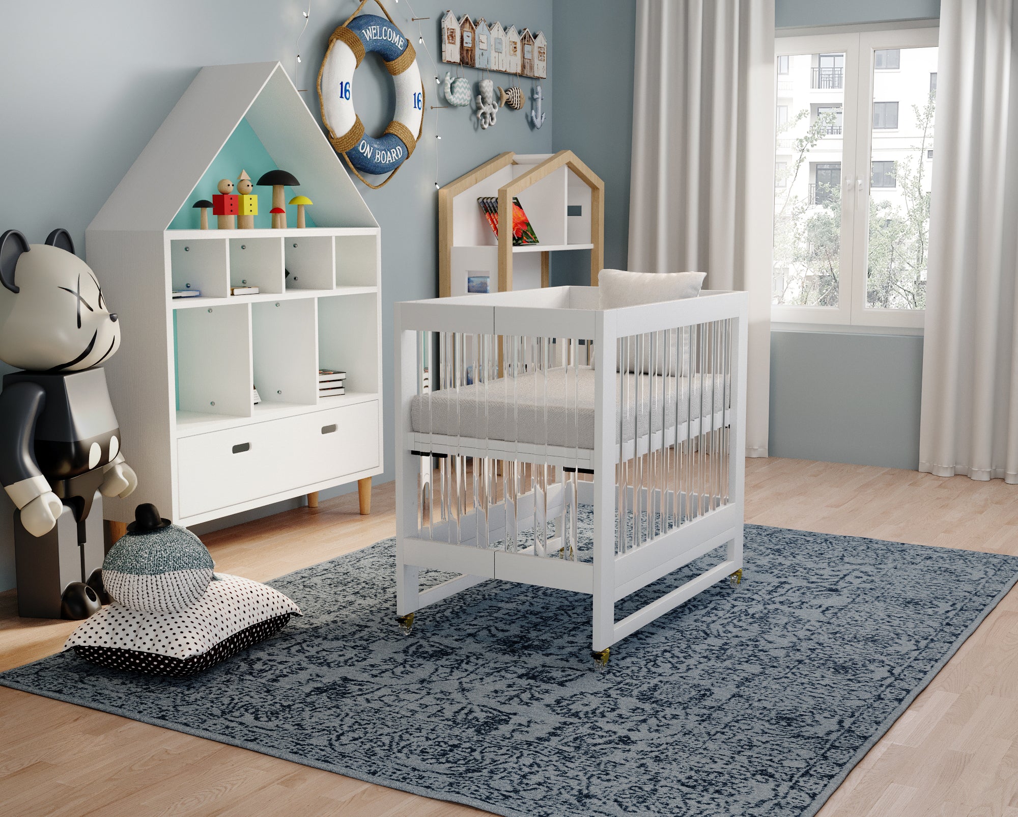 Melo Caress Mini Portable Crib 2.0