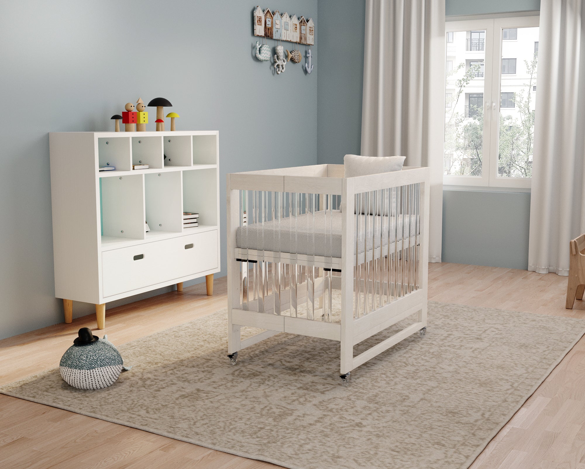 Melo Caress Mini Portable Crib 2.0