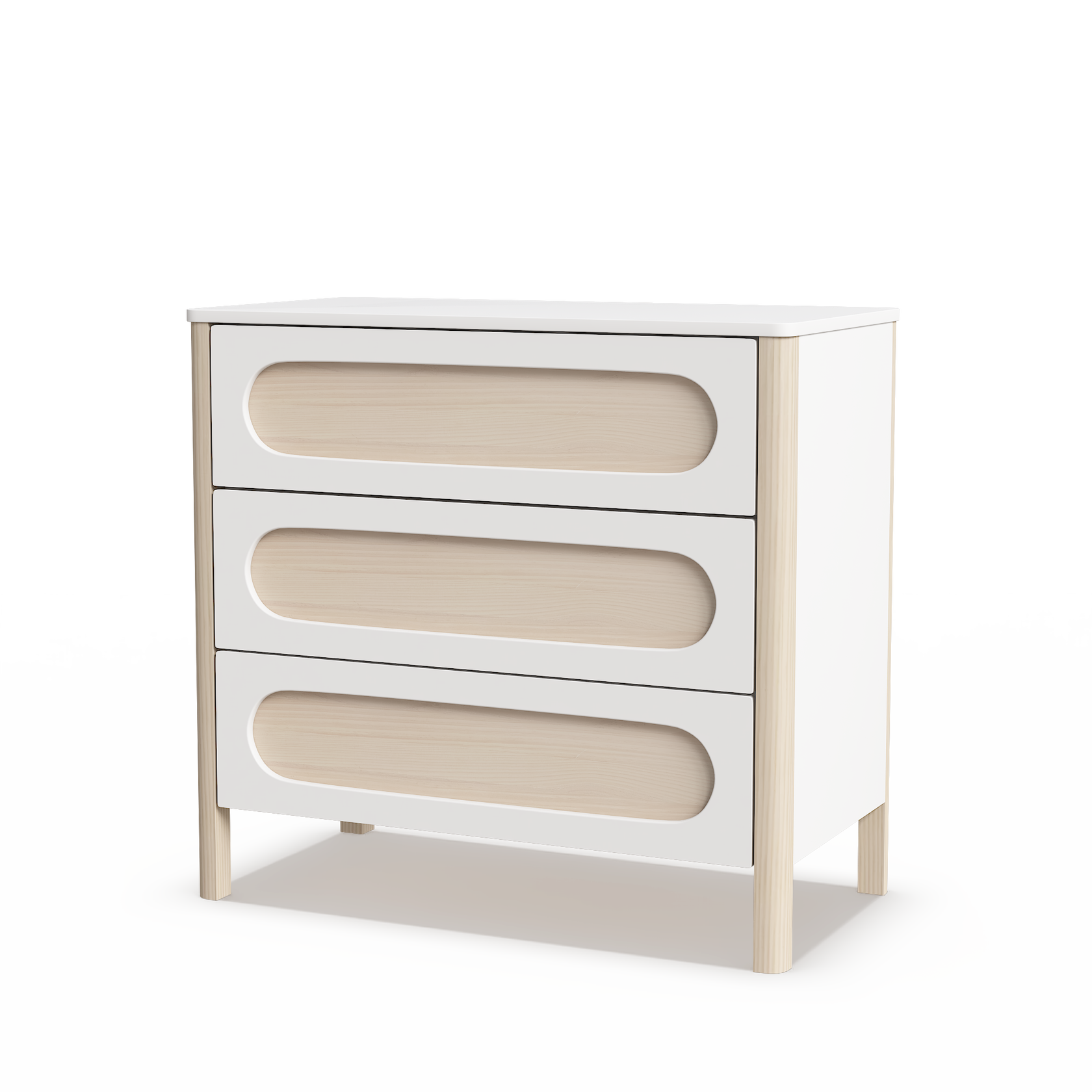 HushCrib Lulla & Lulli 3 Drawer Dresser