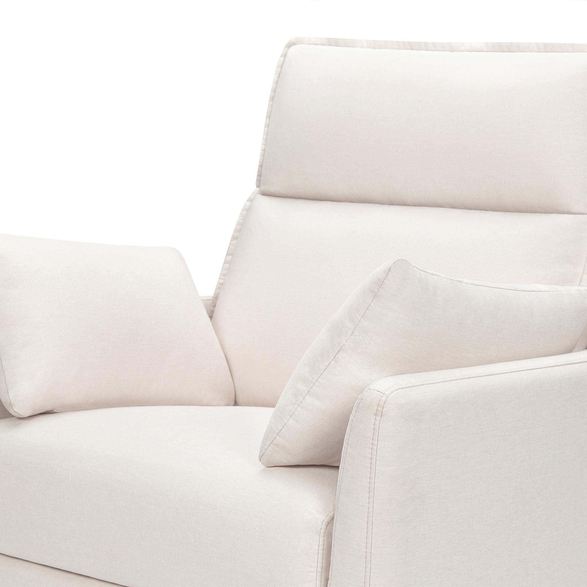 Babyletto Nori Extra Wide Electronic Recliner & Swivel Glider with USB port