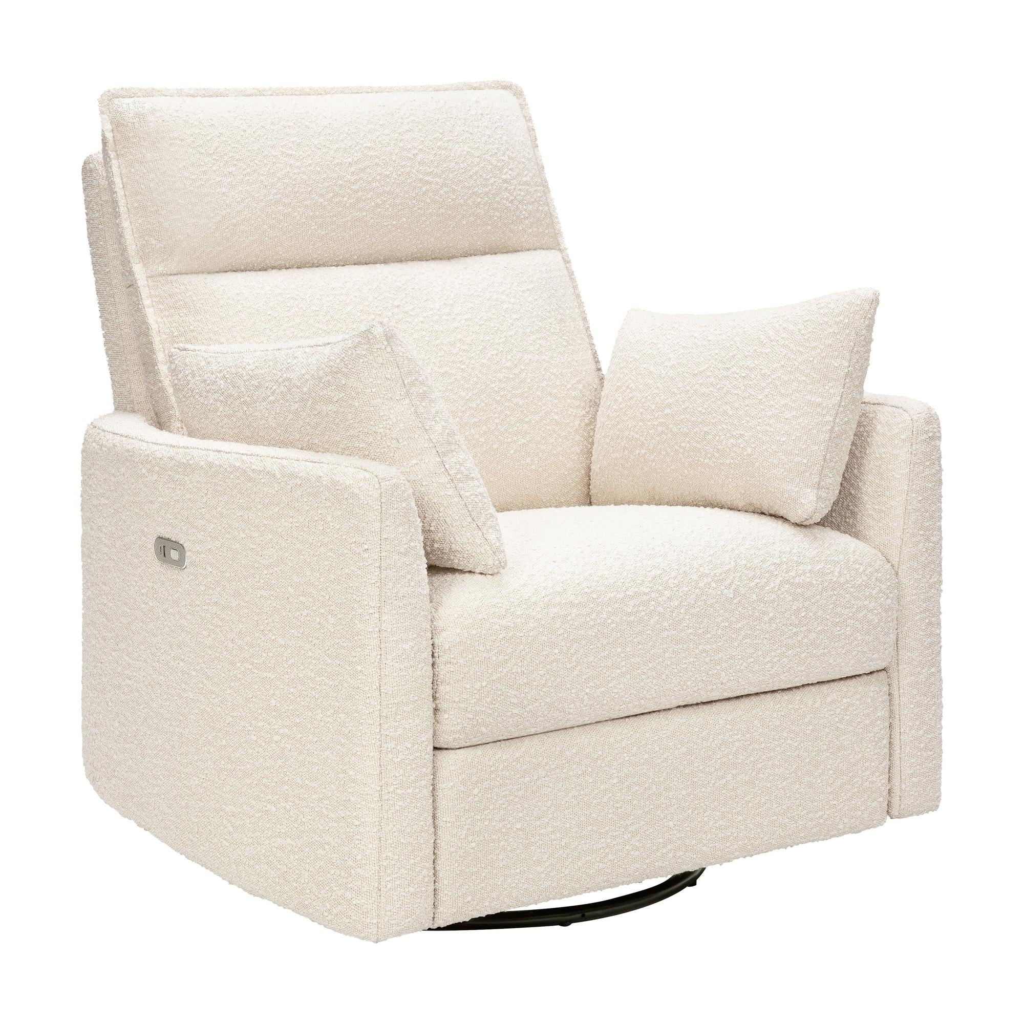 Babyletto Nori Extra Wide Electronic Recliner & Swivel Glider with USB port