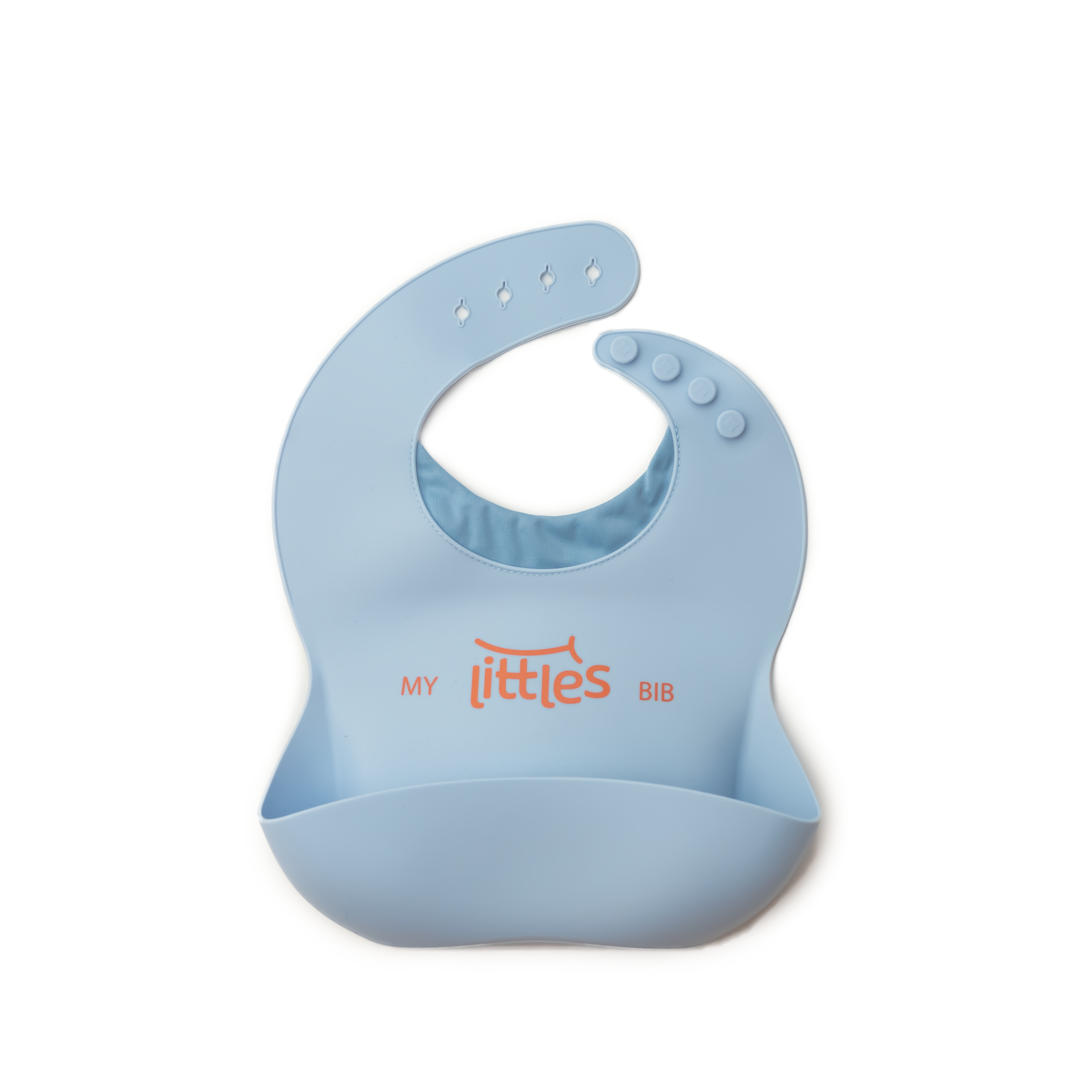 My Littles Silicone Bib With Neckline Protection