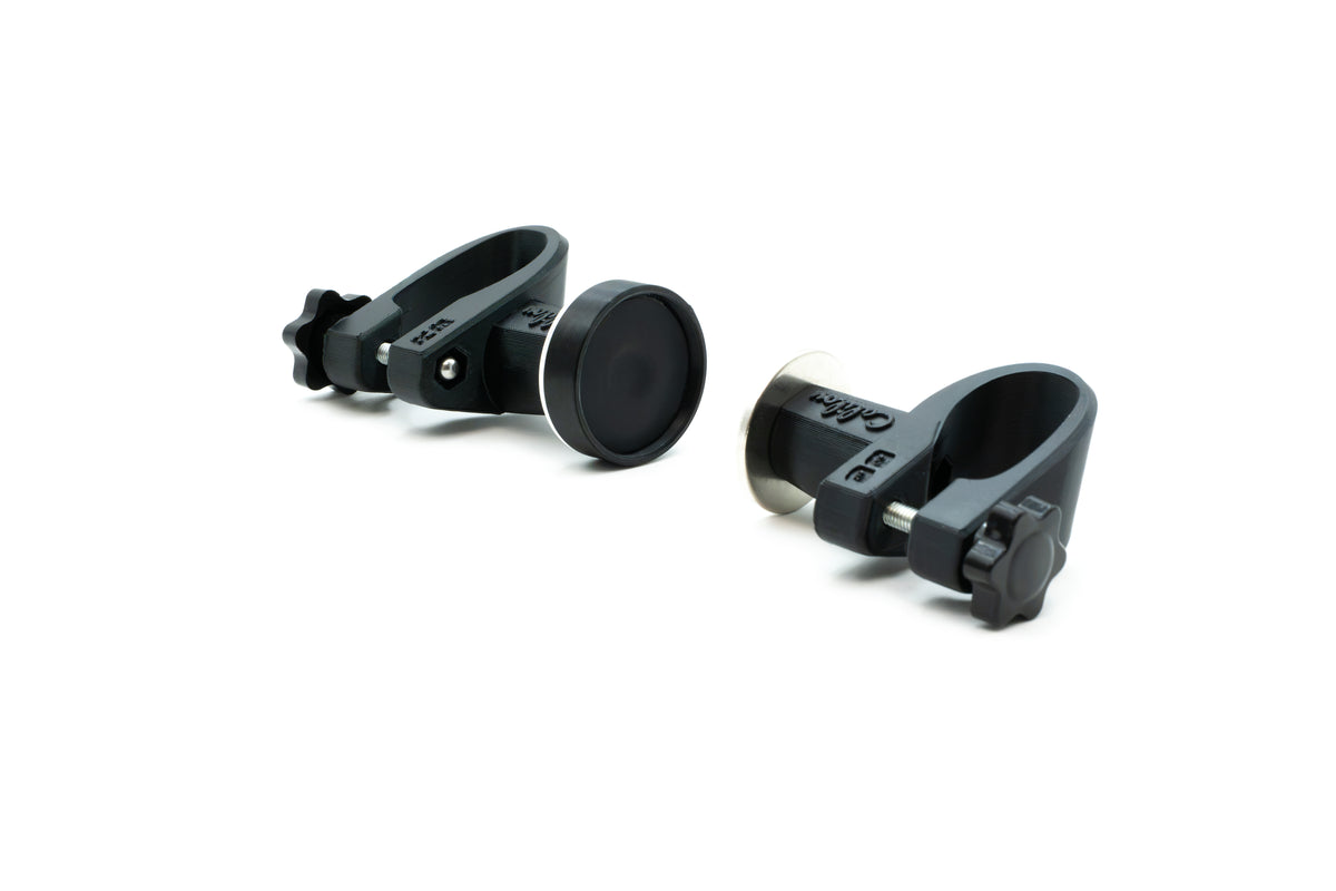Magnetic Connectors for Attaching Two Single Strollers