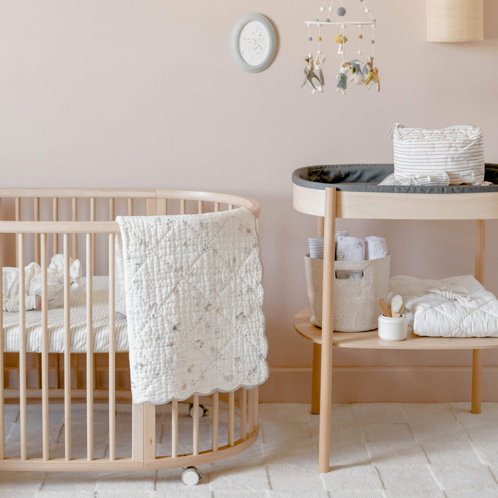 sheets for stokke crib Stokke Sleepi Bed Fitted Sheet by Pehr V3