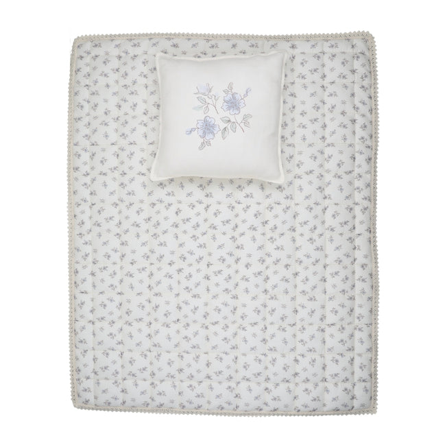 Peluche Toddler Blanket + Square Pillow