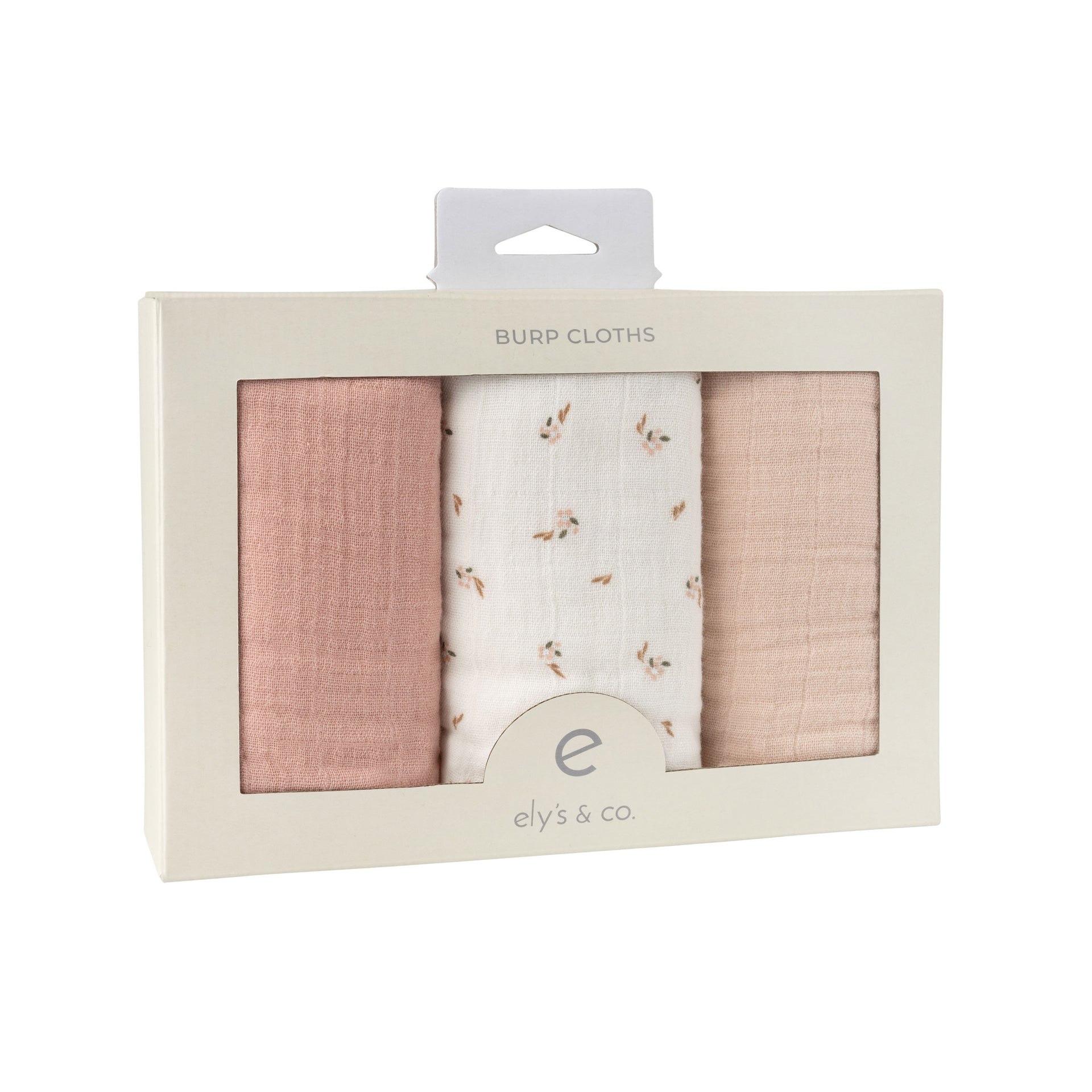 Ely's & Co. Muslin Burp Cloths - 3 Pack