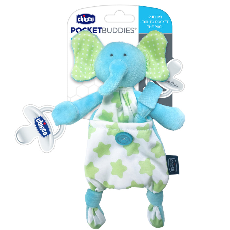 Chicco Pocket Buddies Soft Pacifier Lovey