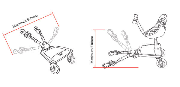 Valco Baby Rover Rider Board