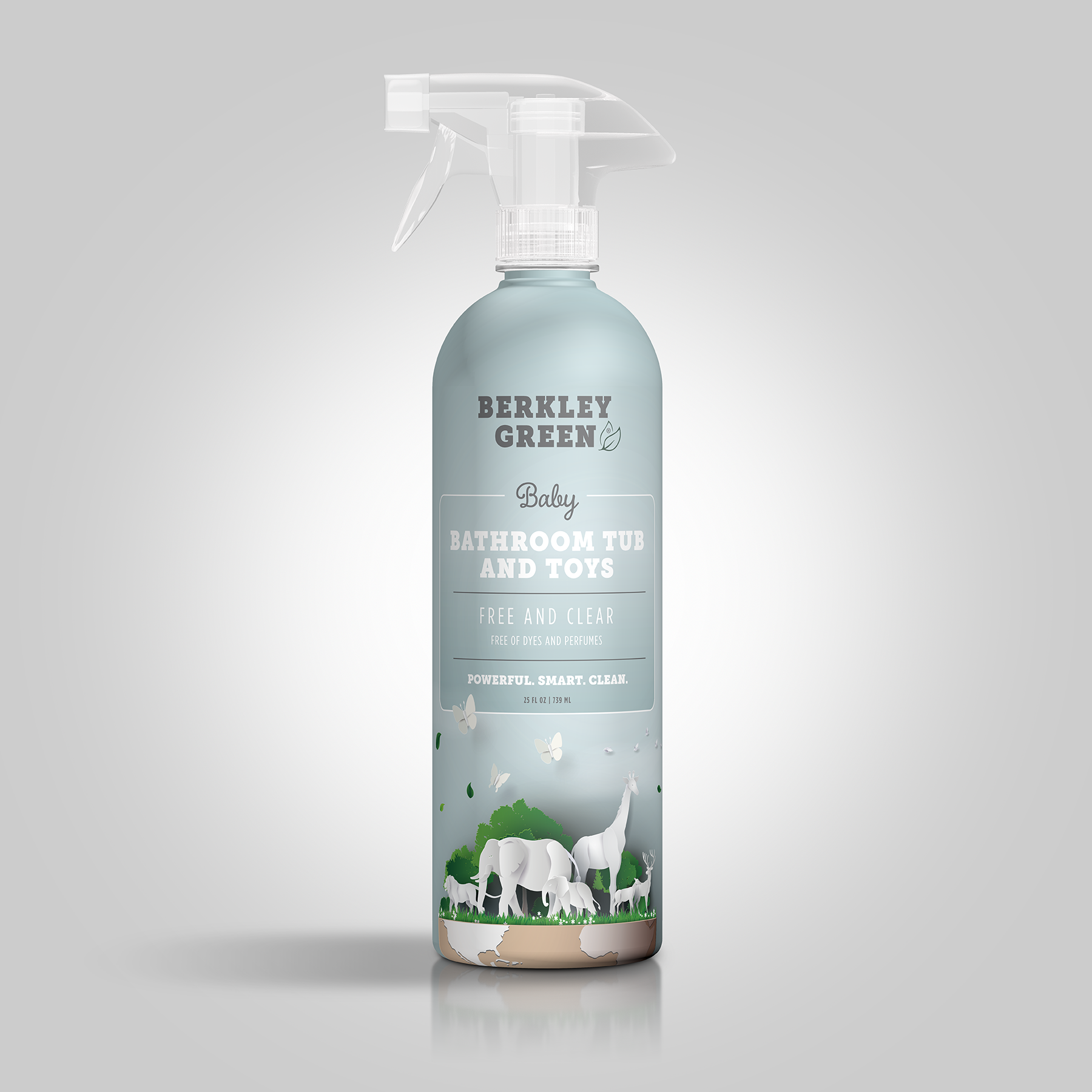 Berkley Green Eco Baby Bathroom Tub & Toys Cleaner