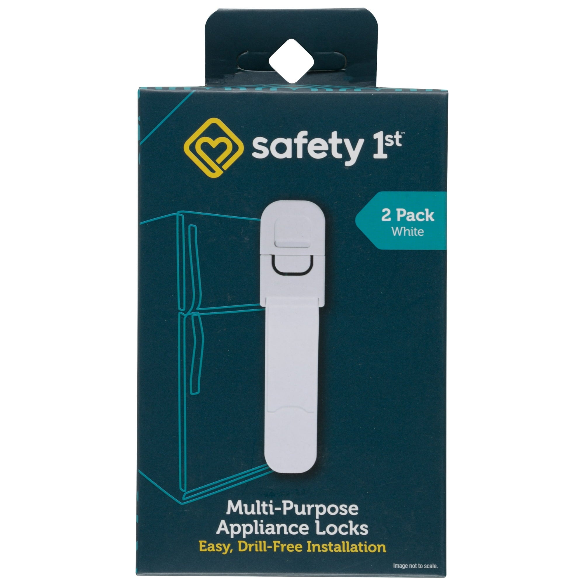 Safety 1ˢᵗ Multi-Purpose Appliance Lock (2pk)