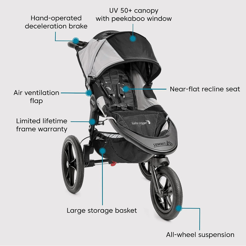 Baby Jogger Summit X3 Single Jogging Stroller