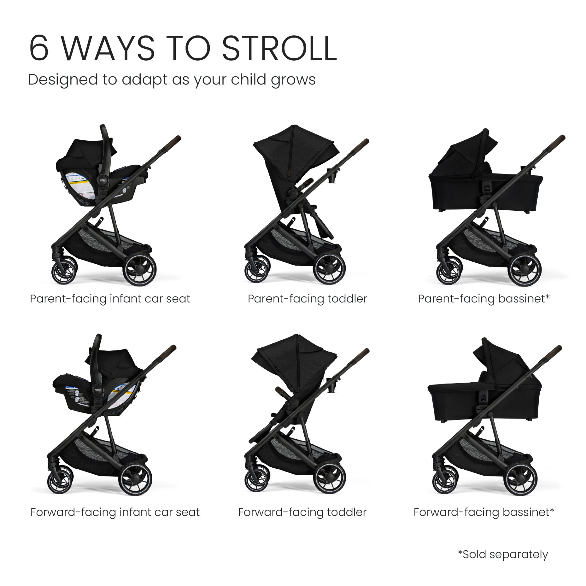 Britax Prism Full-Size Travel System with Willow S Infant Car Seat + Alpine Base